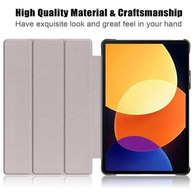 Slim Fit Cover Till Xiaomi Pad 5 Pro 12.4 (2022) med Sleep / Wake Up