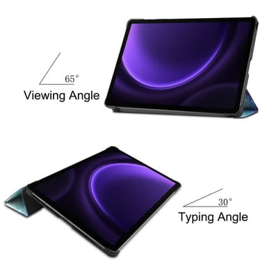 Slim Fit Cover Fodral Till Samsung Galaxy Tab S9 FE - Space