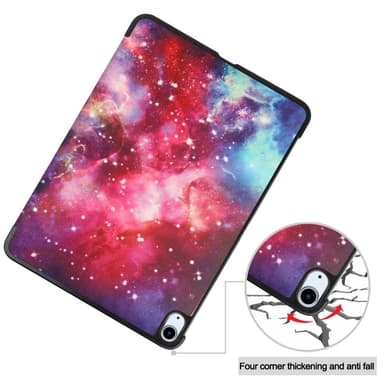 Till iPad Air 11 (2024) Slim fit tri-fold fodral - Galaxy