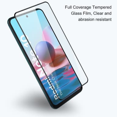 Xiaomi Redmi 13C Amorus Heltäckande Härdat Glas 2-pack