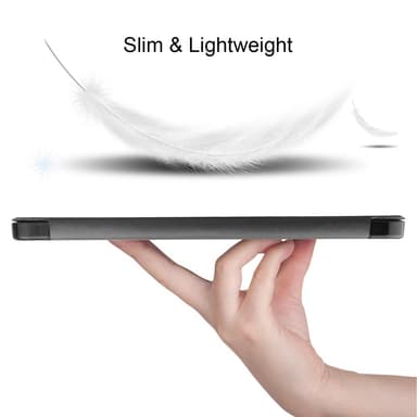 Till iPad Air 11 (2024) Slim fit tri-fold fodral Pennfack - Grå