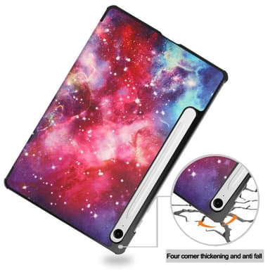 Slim Fit Cover Fodral Till Samsung Galaxy Tab S9 FE - Space