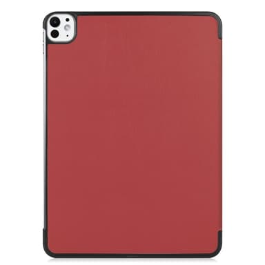 Till iPad Pro 11 (2024) Slim fit tri-fold fodral - Vinröd