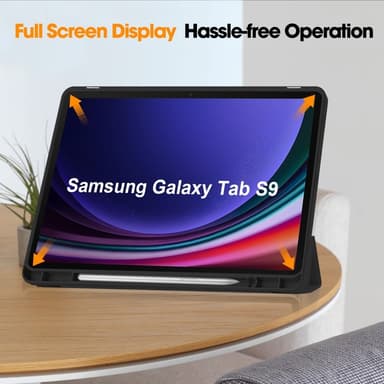 Slim Fit Cover Fodral Till Samsung Galaxy Tab S9 Sleep-Wake Up