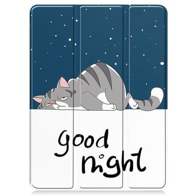 Till iPad Pro 11 (2024) Slim fit tri-fold fodral Pennfack - Cat