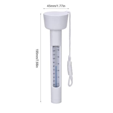 Vattentemperatur Stor termometer Stor flytande pooltermometer