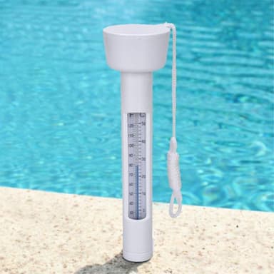Vattentemperatur Stor termometer Stor flytande pooltermometer