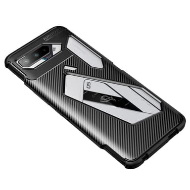 Asus ROG Phone 5 TPU Carbon Fiber Texture - Svart