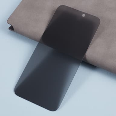 för iPhone 15 Pro Max heltäckande Härdat glas anti-spion Privacy