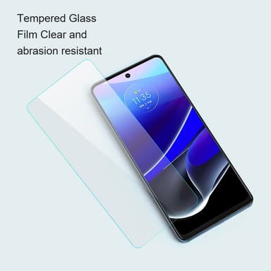 AMORUS Motorola Moto G54 5G Härdat glas skärmskydd