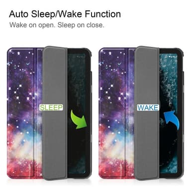 Slim Fit Cover Fodral Till Nokia T20 - Nebula