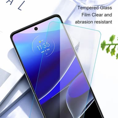AMORUS Motorola Moto G54 5G Härdat glas skärmskydd