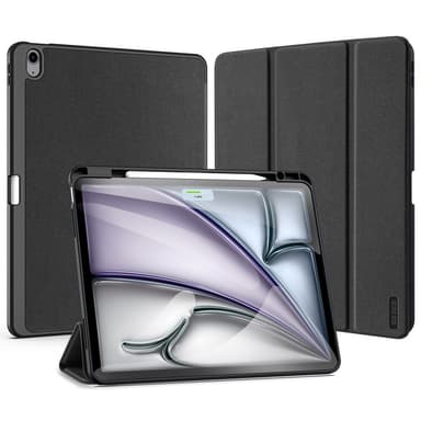 DUX DUCIS Domo iPad Air 13 (2024) fodral Tri-Fold - Svart