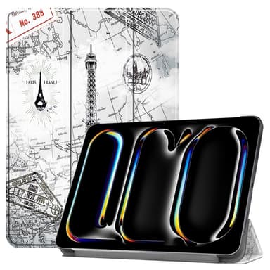 Till iPad Pro 11 (2024) Slim fit tri-fold fodral - Tower