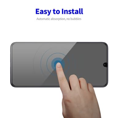 ENKAY För Samsung Galaxy A15 Anti-Spion Skärmskydd Full täckning