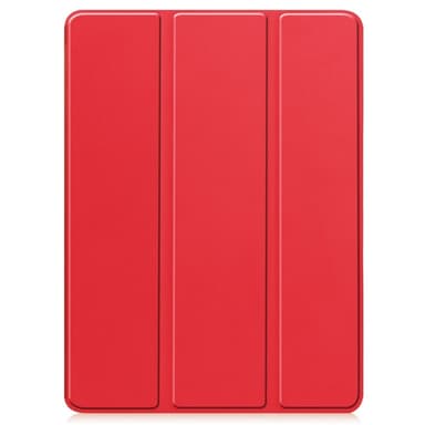 Till iPad Pro 11 (2024) Slim fit tri-fold fodral Pennfack - Röd