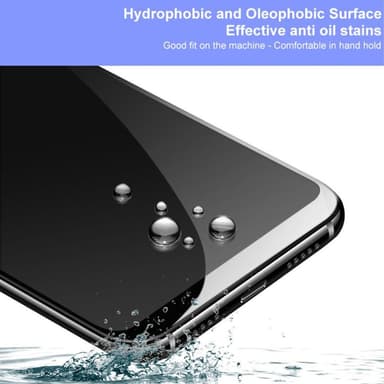 Xiaomi Redmi 12 Pro IMAK Pro+ Heltäckande Härdat Glas Svart