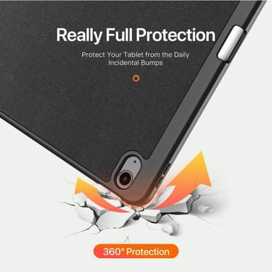 DUX DUCIS Domo iPad Air 13 (2024) fodral Tri-Fold - Svart