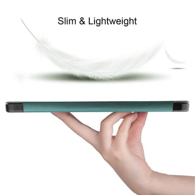 Till iPad Air 11 (2024) Slim fit tri-fold fodral Pennfack - Grön
