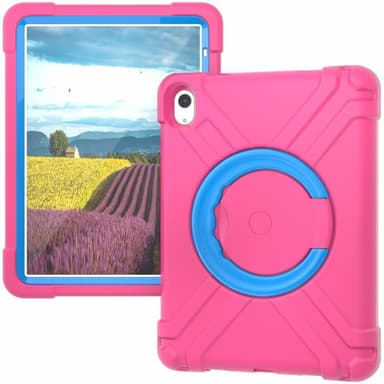 Heavy Duty Armor skal till iPad 10.9 2022 Gen 10 - Rosa