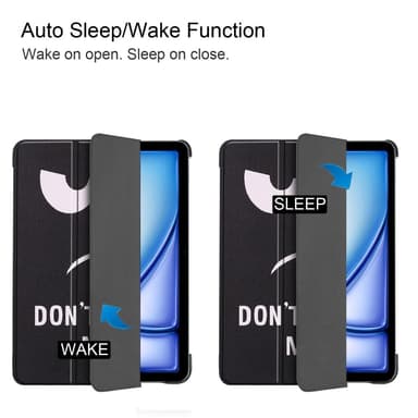 Till iPad Air 11 (2024) Slim fit tri-fold fodral - Don't