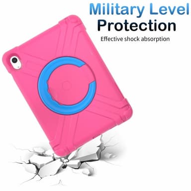 Heavy Duty Armor skal till iPad 10.9 2022 Gen 10 - Rosa