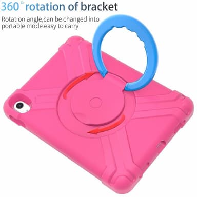 Heavy Duty Armor skal till iPad 10.9 2022 Gen 10 - Rosa