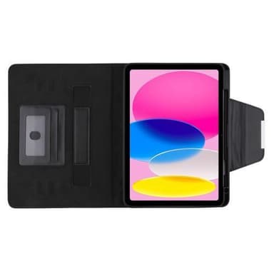 För iPad 10.9 2022 Gen 10 Vikbart fodral - Svart