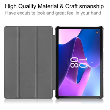 Tri-fold Fodral till Lenovo Tab M10 Gen 3 - Svart