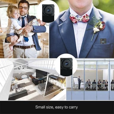 1080P HD trådlös kamera WiFi IP mikro minikamera knapp dold