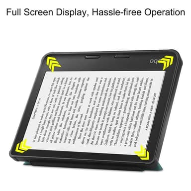 Fodral till Kobo Libra 2 eReader läsplatta - Grön