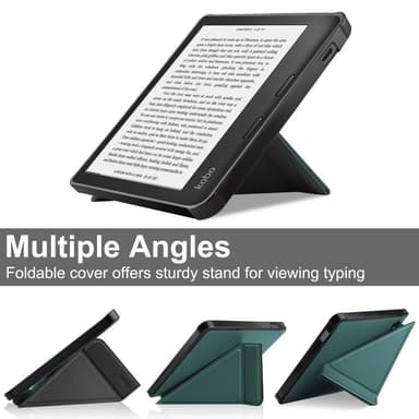 Fodral till Kobo Libra 2 eReader läsplatta - Grön