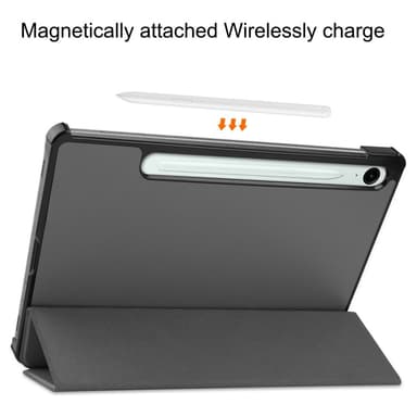 Slim Fit Cover Fodral Till Samsung Galaxy Tab S9 FE - Grå