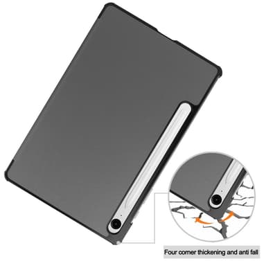 Slim Fit Cover Fodral Till Samsung Galaxy Tab S9 FE - Grå