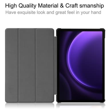 Slim Fit Cover Fodral Till Samsung Galaxy Tab S9 FE - Grå