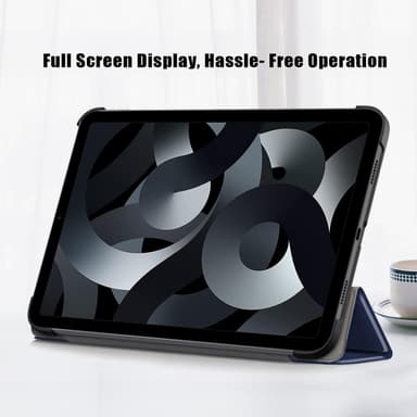 Apple iPad 10.9 2022 Slim fit tri-fold fodral - Mörkblå