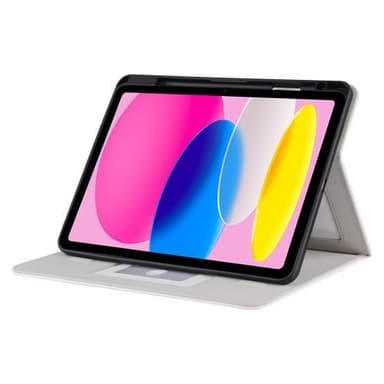 För iPad 10.9 2022 Gen 10 Vikbart fodral - Vit