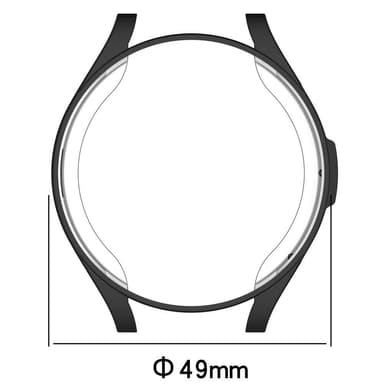 TPU Skal Fodral För Samsung Galaxy Watch6 47mm Full Coverage