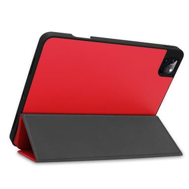 iPad Pro 11 2021 Slim fit tri-fold fodral - Röd
