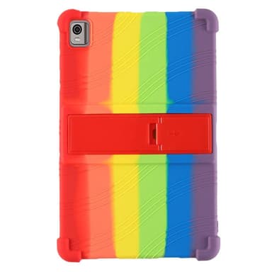 Nokia T21 mjukt silikon skyddande fodral med stöd Regnbåge Pride