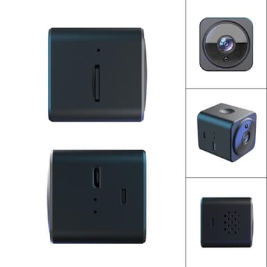 AS02 Mini Spy Camera Wireless Wifi IP Home Security Cam HD 1080P