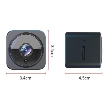 AS02 Mini Spy Camera Wireless Wifi IP Home Security Cam HD 1080P