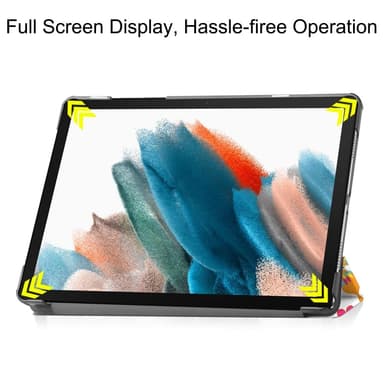 Slim Fit Cover fodral Till Samsung Galaxy Tab A9 8.7"" - Butterflies