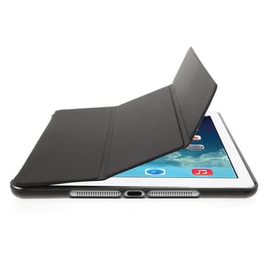 iPad Air / iPad 9.7 2017/2018 Slim fit tri-fold fodral - Svart