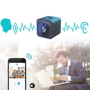 AS02 Mini Spy Camera Wireless Wifi IP Home Security Cam HD 1080P