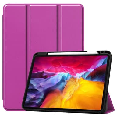 iPad Pro 11 2021 Slim fit tri-fold fodral - Lila