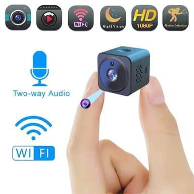 AS02 Mini Spy Camera Wireless Wifi IP Home Security Cam HD 1080P