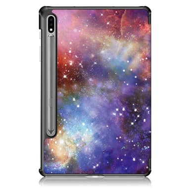 Slim Fit Cover Fodral Till Samsung Galaxy Tab S7 FE / Tab S7 Plus / Tab S8+ - Space