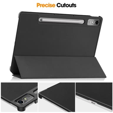 Tri-fold Fodral till Lenovo Tab P12 - Svart