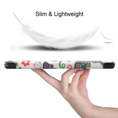Tri-fold Fodral till Lenovo Tab M7 (3rd Gen) - Butterflies